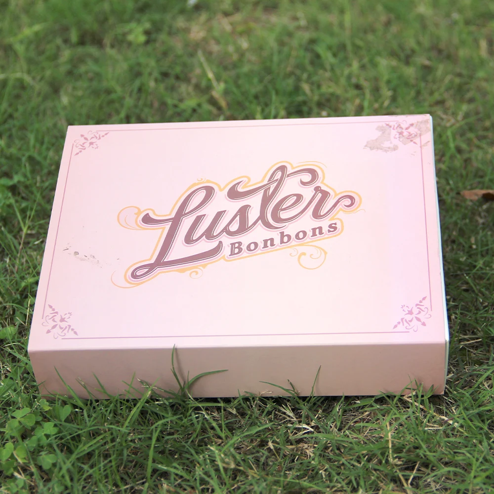 Wholesale Custom Chocolate Box Luxury 2022 Latest Products Candy Carton Boxes with Insert Food Cake Box Cake Packaging CMYK 100