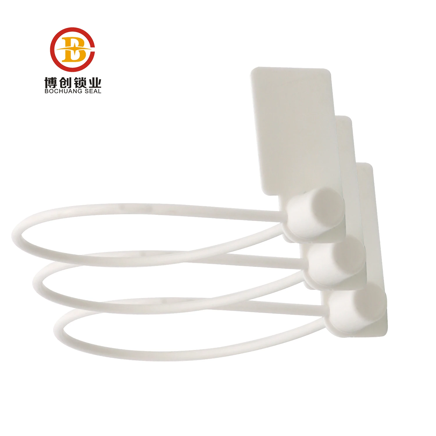 BCP605 safety seal shrink wrapper plastic repeat plastic security seal tag
