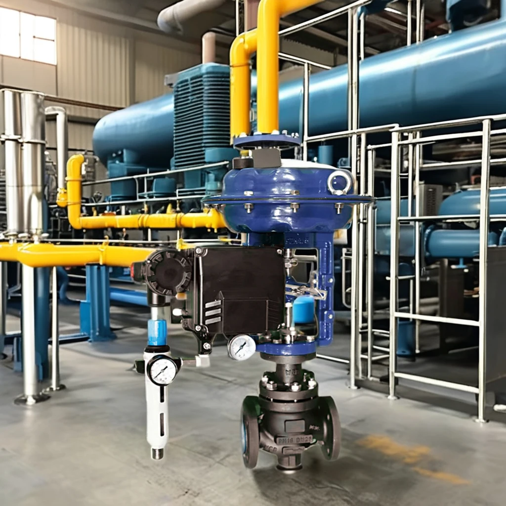 1 Inch Steam Pneumatic High Temperature Control Valve