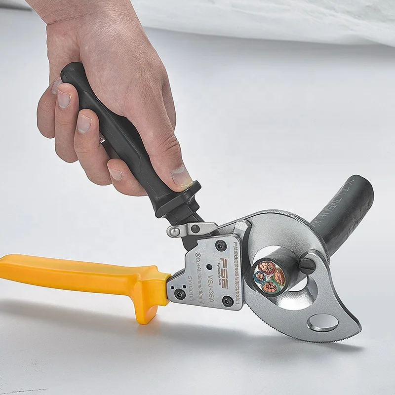 VSJ-36A Ratchet Cable Cutter Professional molds hand electrical tools new design 36mm / 300mm2