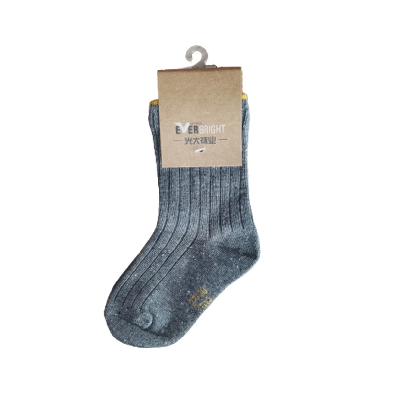 Wholesale Fashion Design Custom Oem Boys  Kids Children Cotton Socks Manufacturer Ribbed Sport Socks