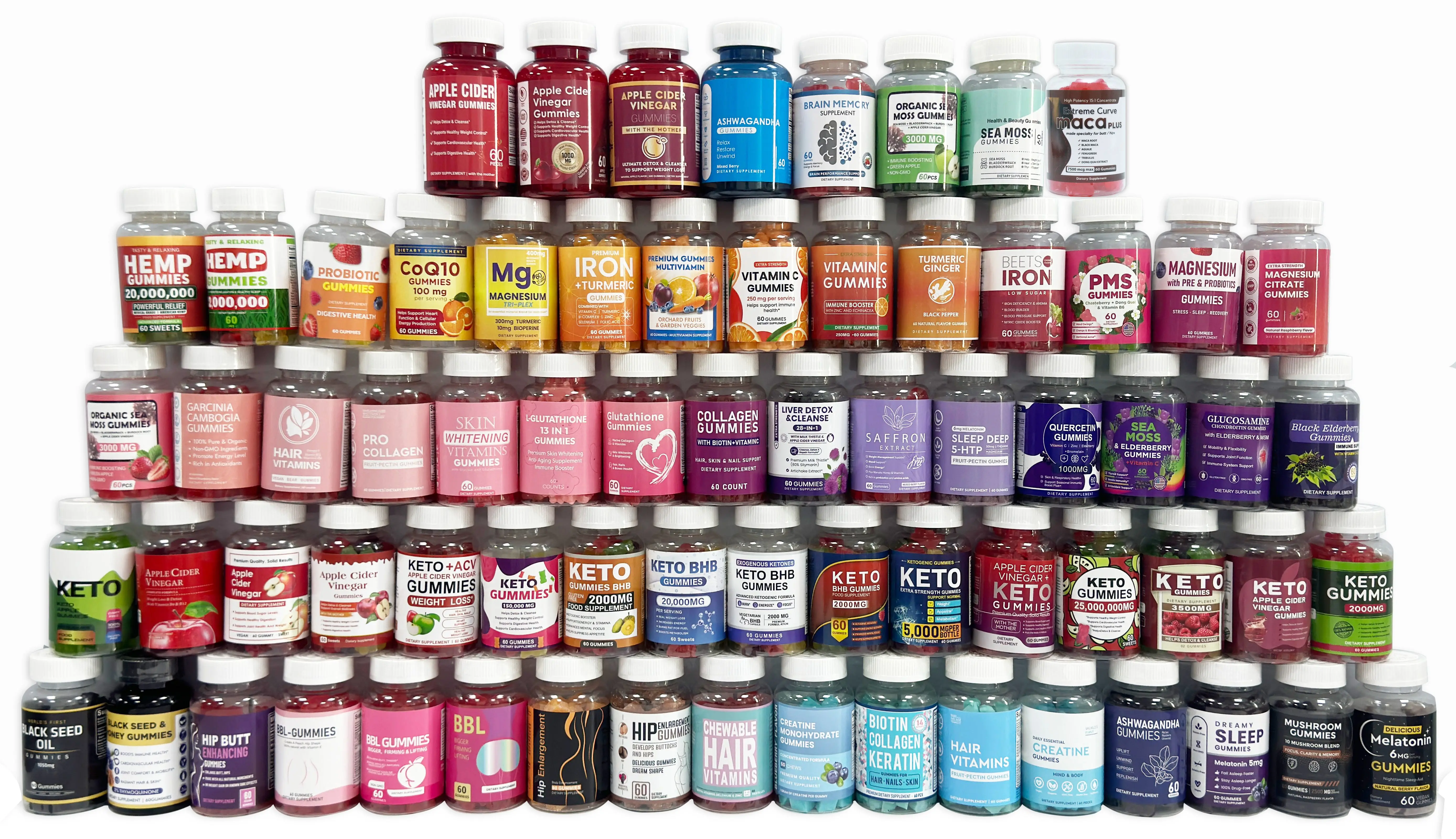 Custom organic probiotics 10 billion CFU Probiotics digestive enzymes Probiotics improve gastrointestinal capsule