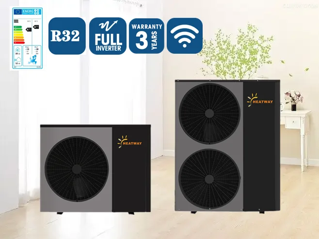 carel 10KW 12KW 14KW 16KW Germany quality R32 Gas Warmepumpe dc inverter air source 20kw heat pump moblock water heaters
