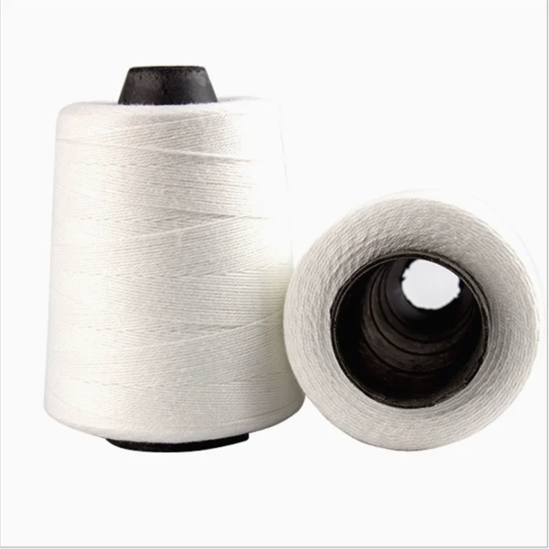 White High Strength Bag Thread For Closer Rice Bag Closing Thread For  Newlong machine Thread
