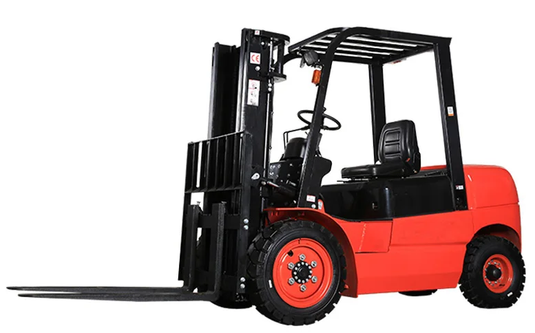 New product truck forklift 2.5ton rough terrain diesel forklift Mitsubishi engine