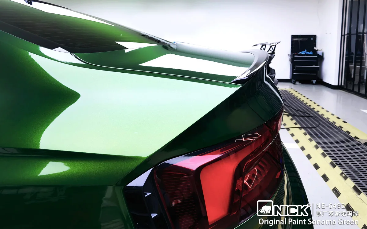 Car Vinyl Wrap Wholesale Self adhesive Green Car Wrap Vinyl Film