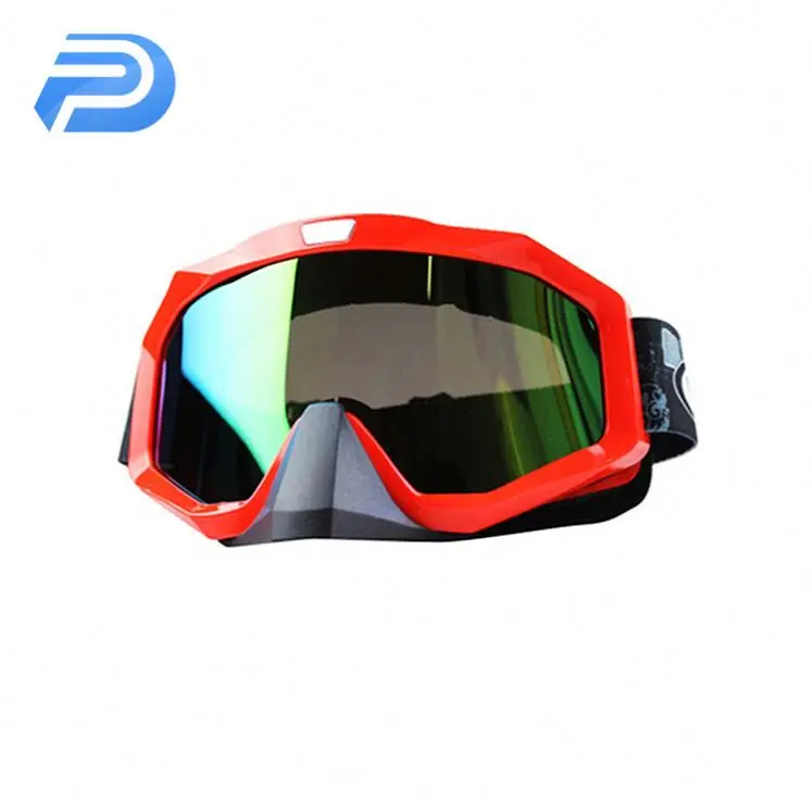 Windproof Motocross Glasses Transparent Lenses Motorcycle Goggles For Dirt Bike Ski Snowmobile Snowboard