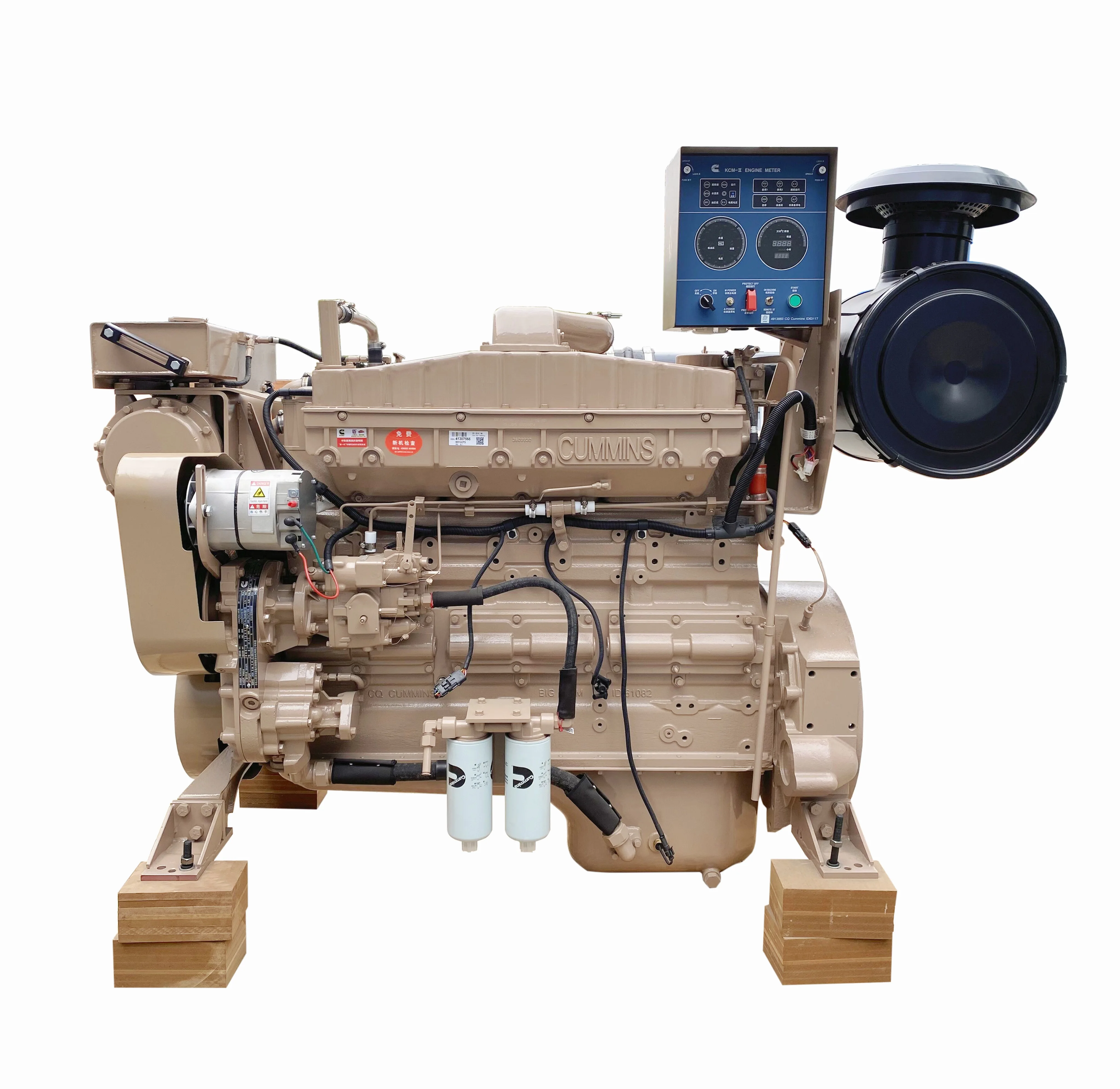 Hot Sale Water cooled 350hp 400hp 450HP 1800RPM 14L 6 cylinder NTA855-M450 marine diesel boat engines for working boat