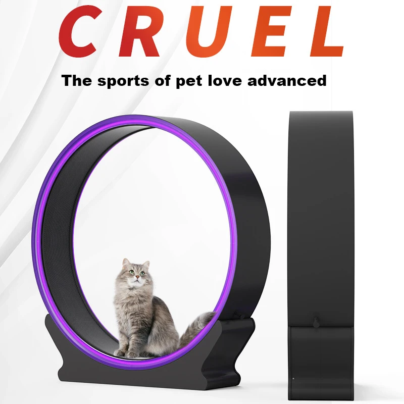 Cat ABS High end Treadmill Cat Exercise Wheel Running Treadmill Wheel for Cats Daily Life and Exercise to Lose Weight
