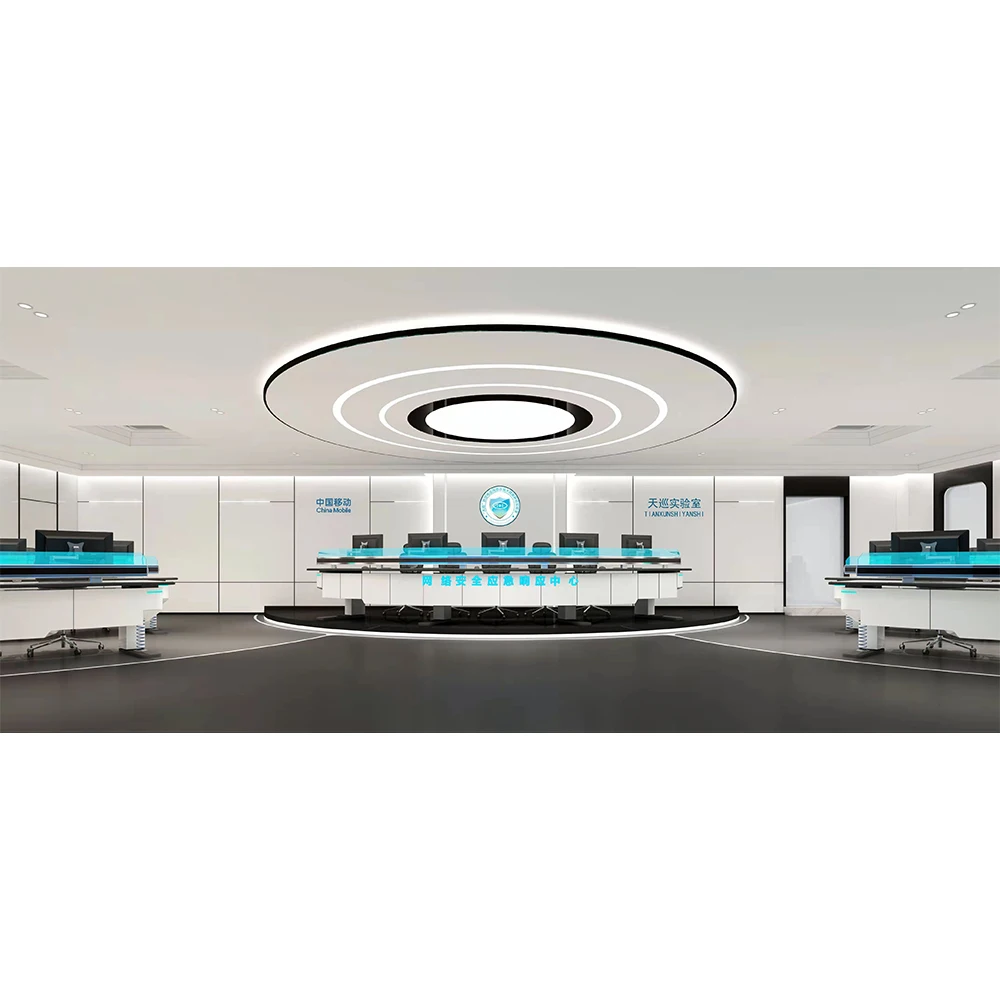 Легкая сборка командная центральная консоль мебель диспетчерская стол вещательная мебельная консоль