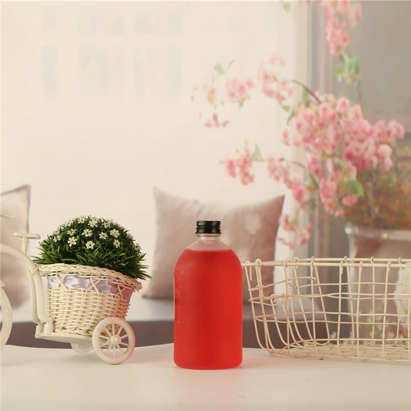 
High Quality Factory Beverage Bottle 300Ml Smoothie Bottle 500Ml Pet Juice Bottle 