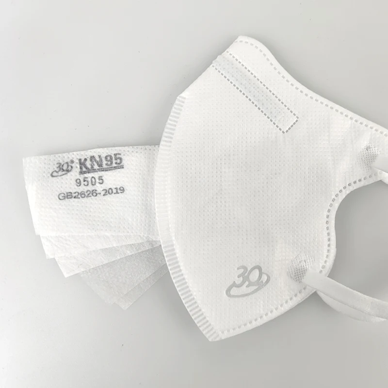 3D Facemask GB2626 Standard 5 Layers PM 2.5 Anti Dust Breathable Earloop Custom FFP2 KN95 Disposable Kids Face Mask