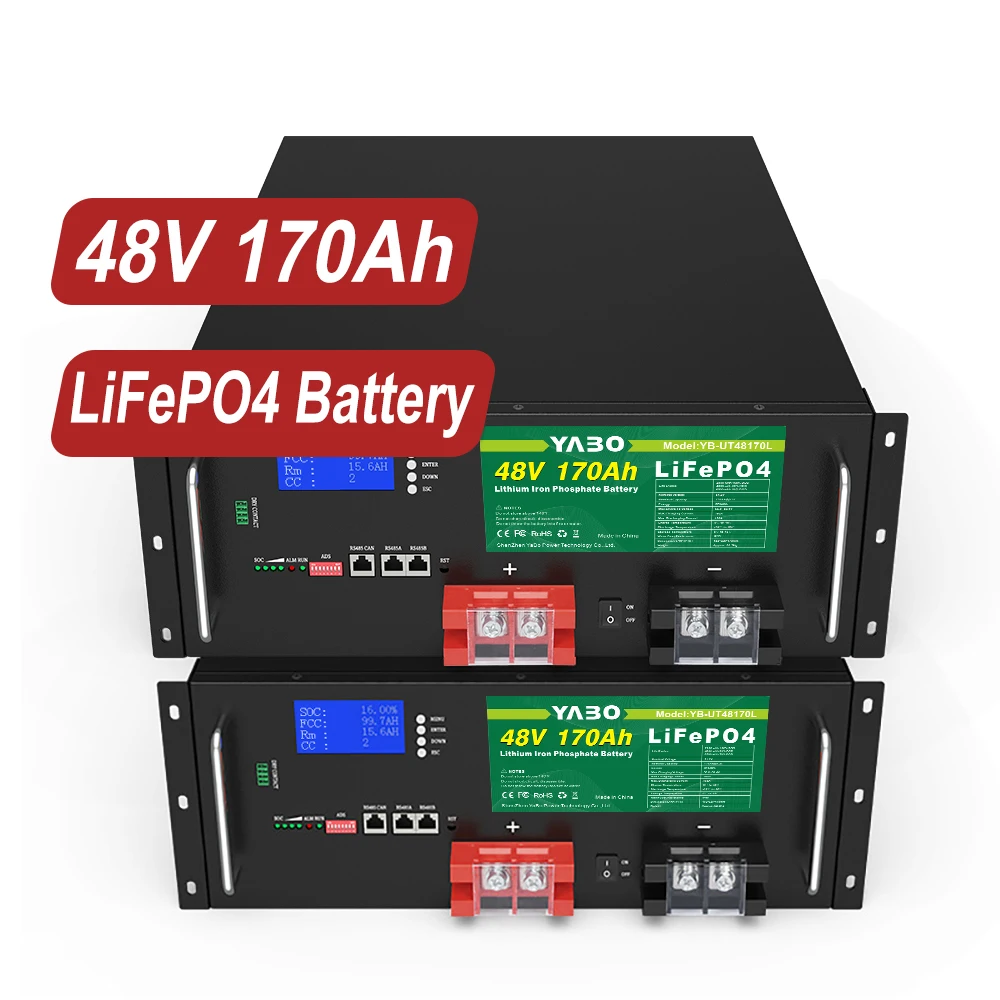 Efficient Power Storage Save Installation Space Lifepo4 Battery Solar Energy Battery Storage 48v 170ah Lifepo4 Battery Pack