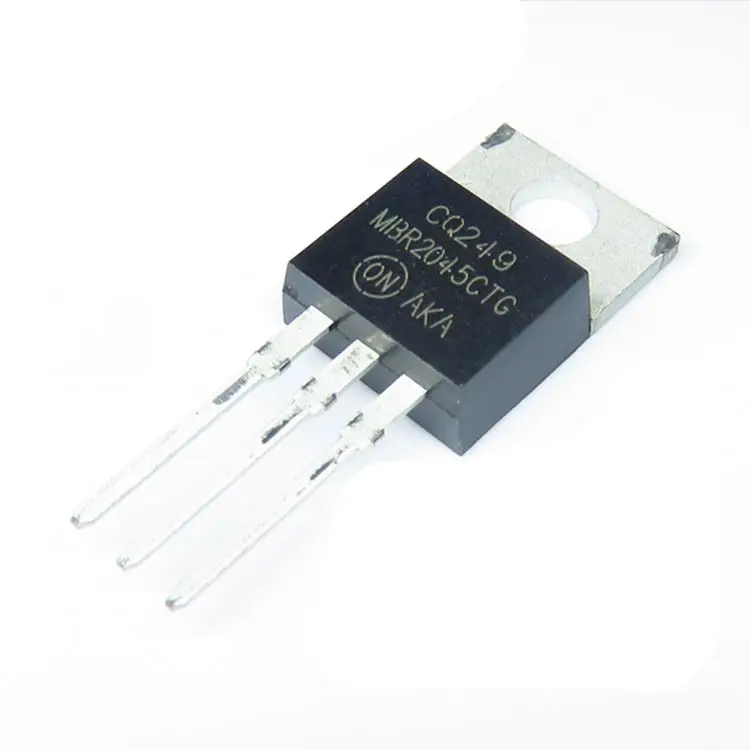 Новый железный MBR2045CT прямая вставка TO-220 20A/45V диодный выпрямитель Schottky B2045G