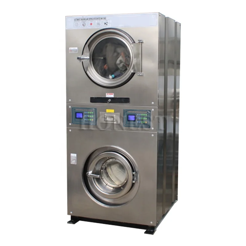 Competitive Price Laundry Wash Machine / Washing With Dryer 15Kg and Clothes