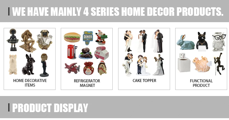 Resin Crafts Ornaments Home Decor, Luxury Deer Deco Home Table Decoration Resin Wholesale Mermaid Figurine,