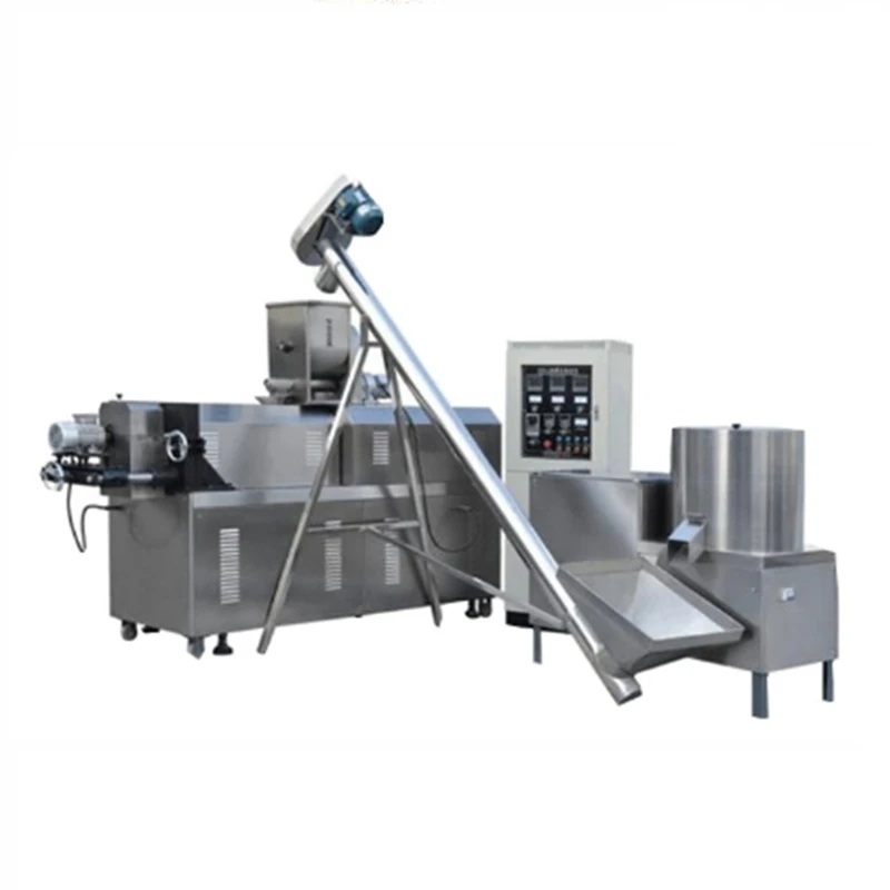 
Corn Puffs Breakfast Cereals Processing Extruder Making Machine 