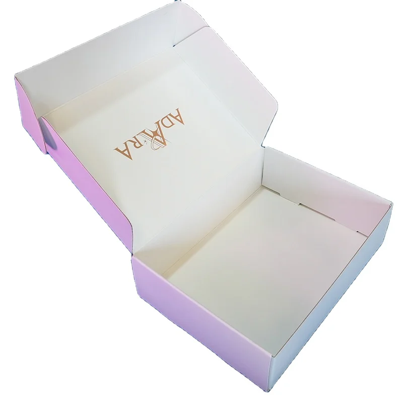 Wholesale Factory Eco-friendly Safe Material Corrugate Shipping Mailer Food Packaging paper Chocolate Box