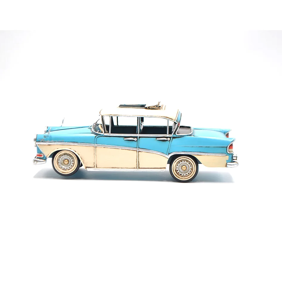 Classic Car Metal Bodies Vintage Metal Car Model