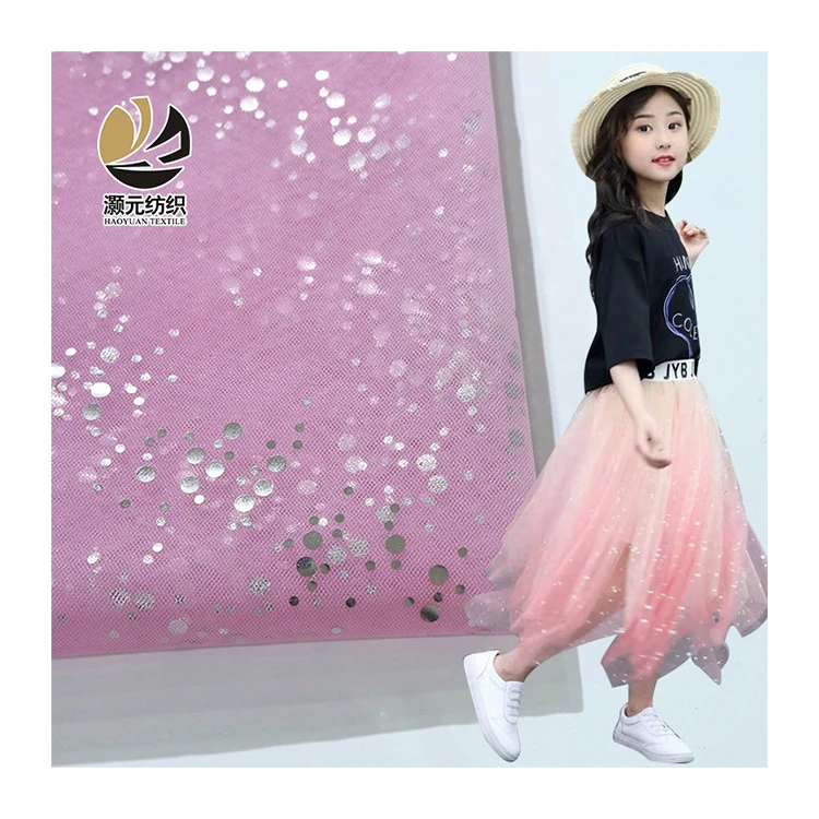 Сетчатая фольга в горошек, меняющая цвет блестки, тюль, сетчатая ткань в мелкие точки