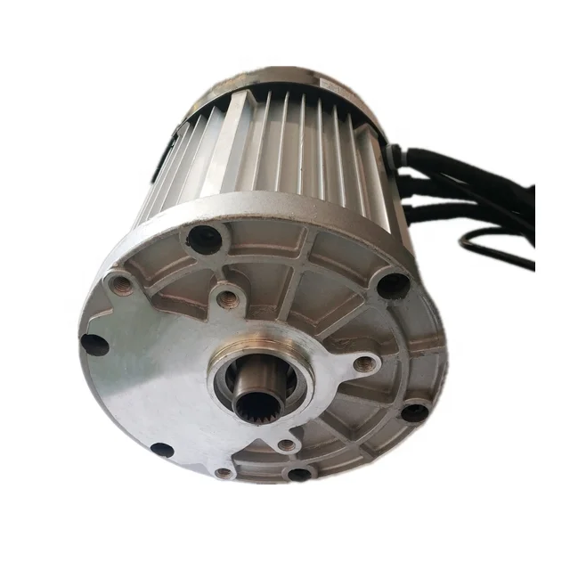 Electric Vehicle 60V 1500W Brushless Motor Sine Wave BLDC Motor For Asia Market