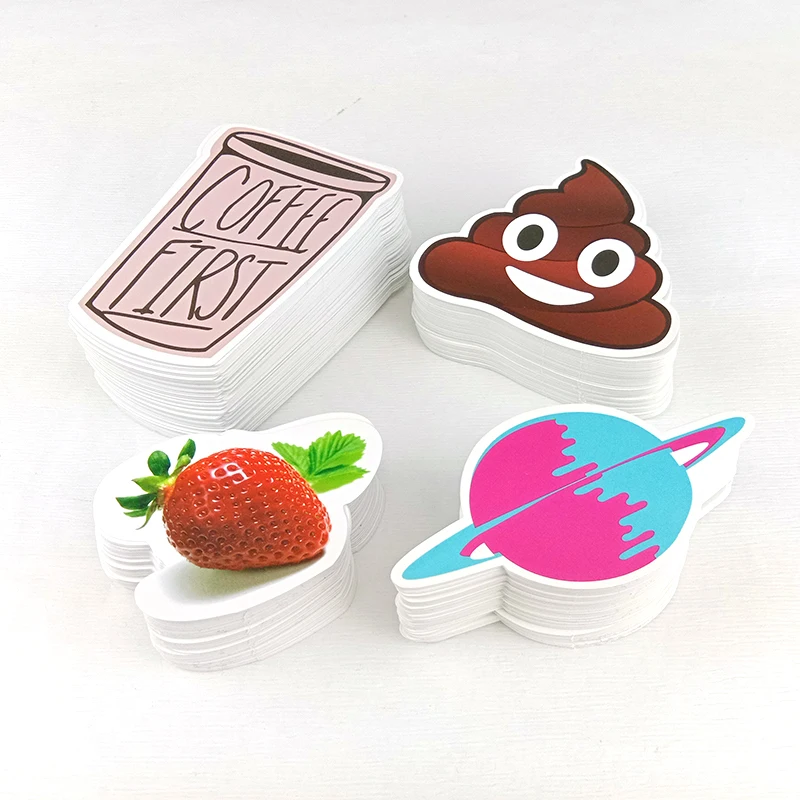 Enjoy OEM Waterproof custom 3d holographic vinyl Cartoon Anime Stickers decal Printing Die Cut Sticker