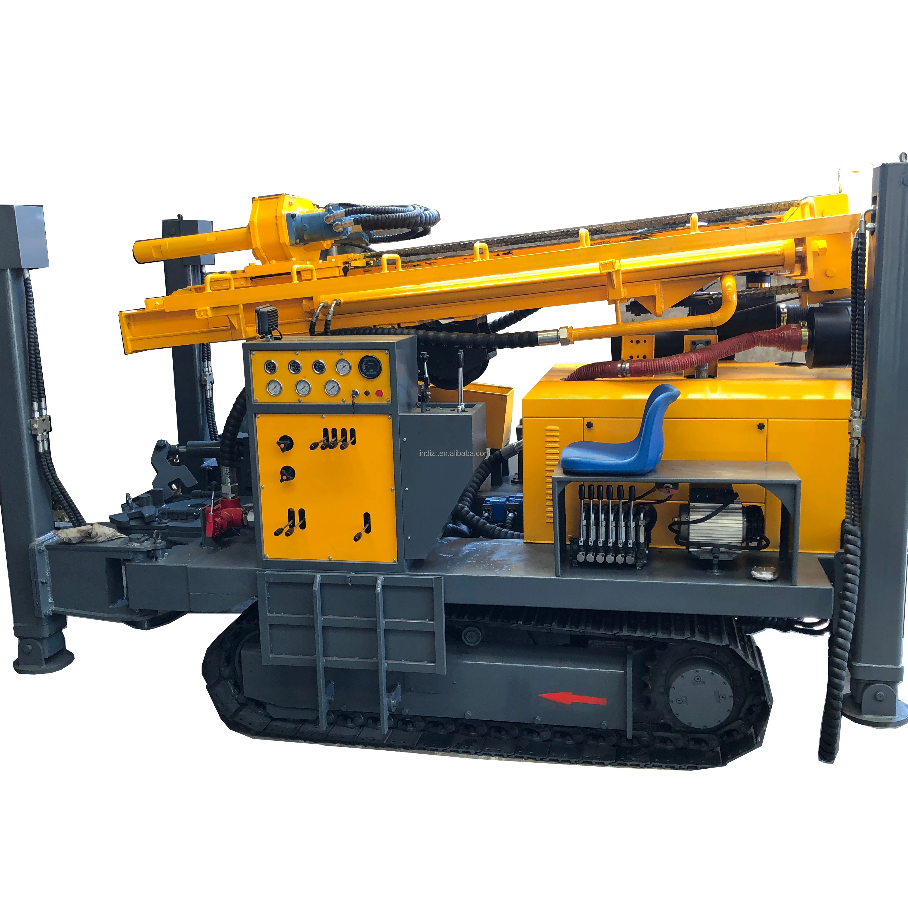 Pneumatic drilling rig/350 model water well drilling machine / rock drilling rig