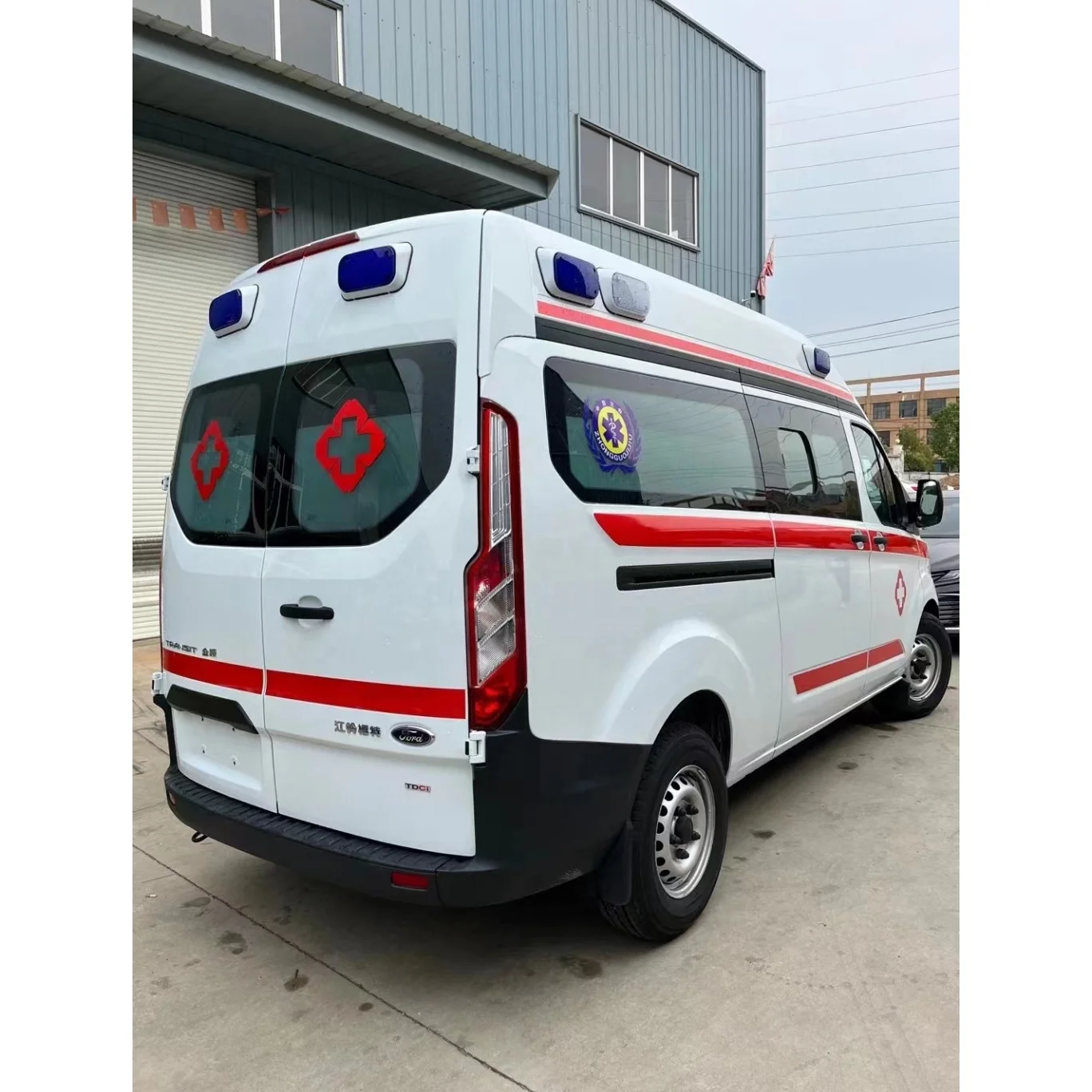 Truck Mounted Medical Examination Body Check Up Clinic Hospital Prebuiltair Ambulance car