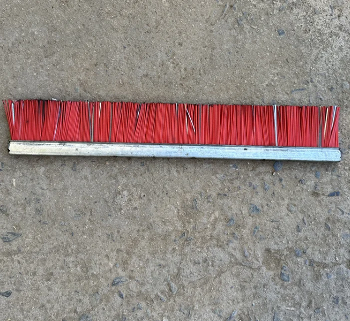 PP/Nylon Plus Steel Wire Concrete Block Strip Brush For Brick Machine