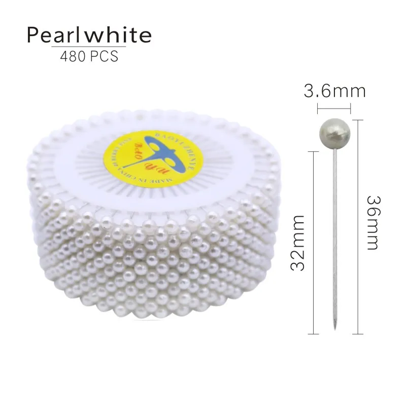 The best-selling color disc array pearl pin for tailor positioning bead needle tool accessories cross stitch bead needle