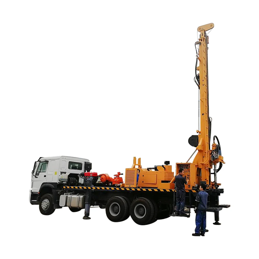 MWC-1000V new Hydraulic Borehole Truck-mounted water well drilling rig for water well 1000m Drilling Machines for Water Wells