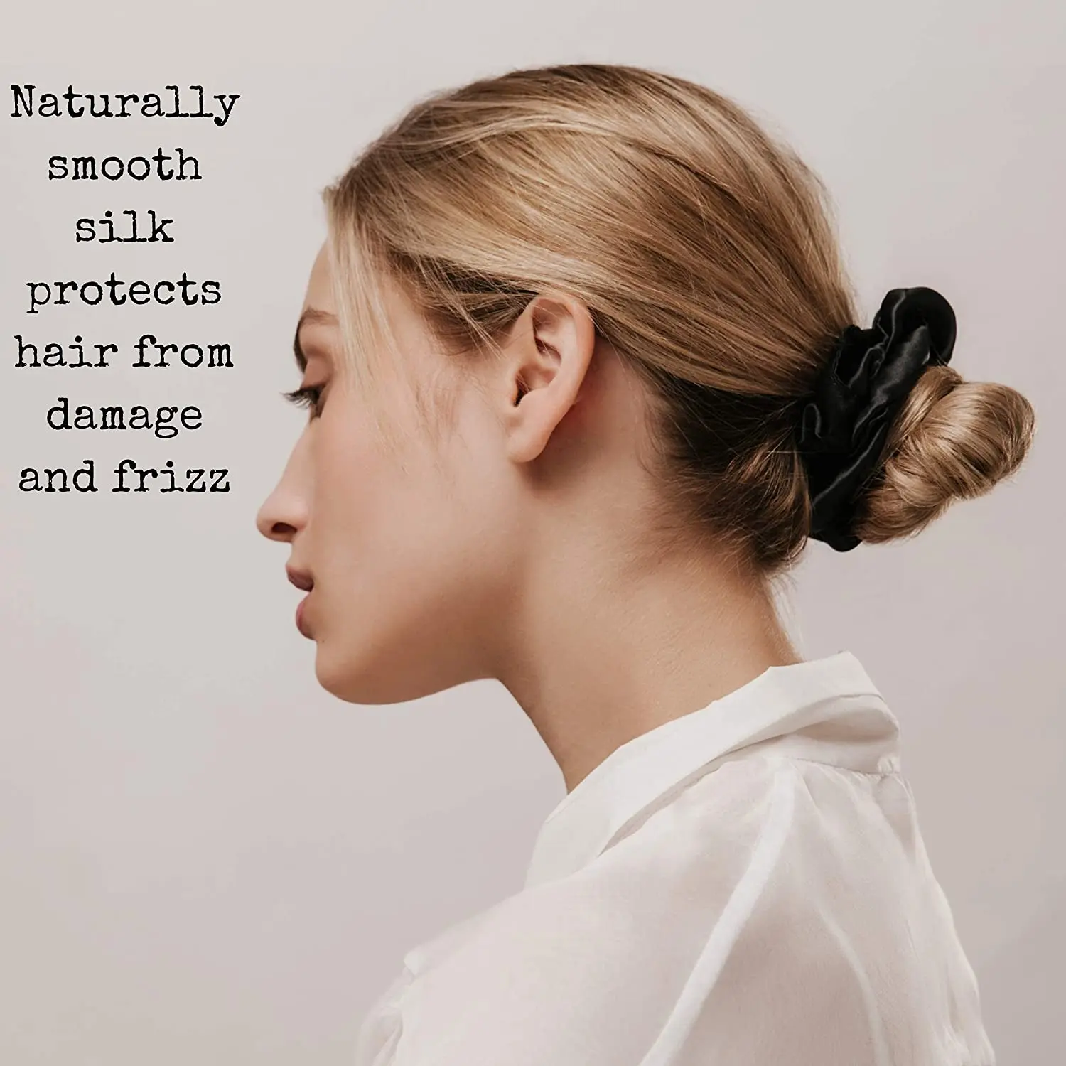 Популярные резинки для волос шелковые аксессуары красивые 16 мм из 100%