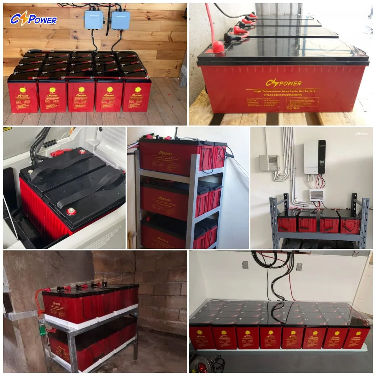 Высокотемпературный гелевый Аккумулятор CSPower 12 В 110 А · ч для блока экономичный аккумулятор от китайского производителя VS: Trojan HTL12-110 DAR