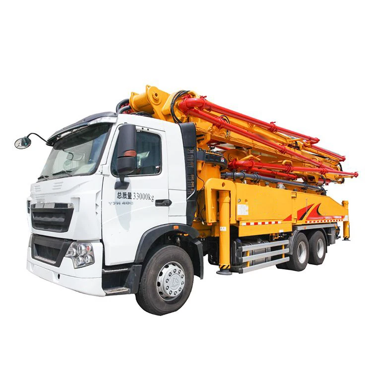 Energy saving Hybrid Pump Truck 52m Concrete pump truck HB52VH Howo 6x4 Chassis for Hot Sale