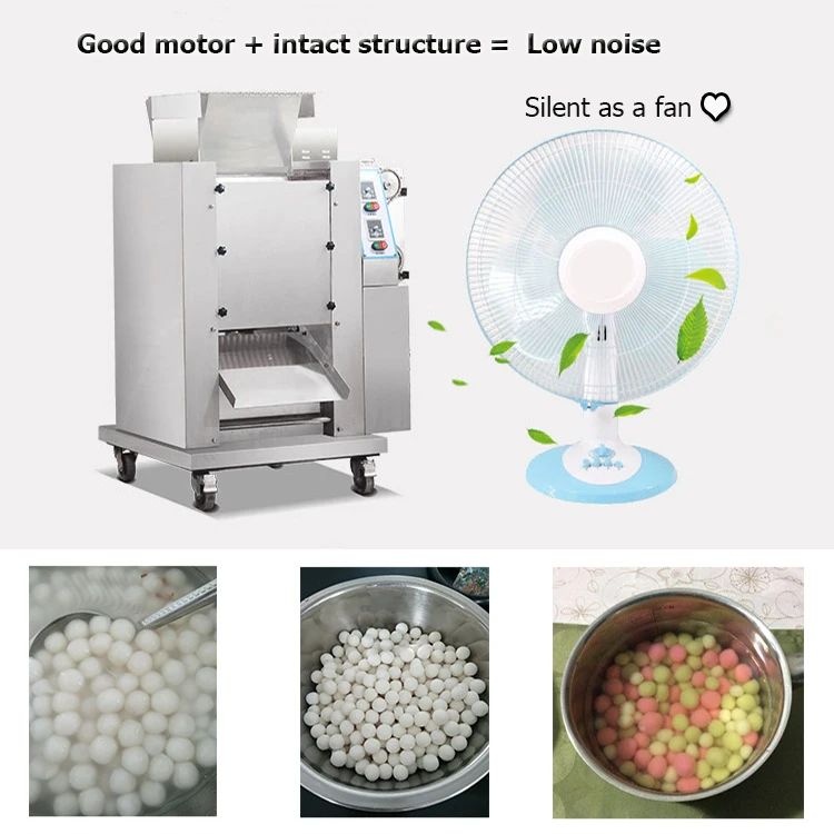Commercial 50-100Kg/H 220V/380V Good Reputation Supplying Making Mini Tapioca Pearl Equipment For Beverage Factory