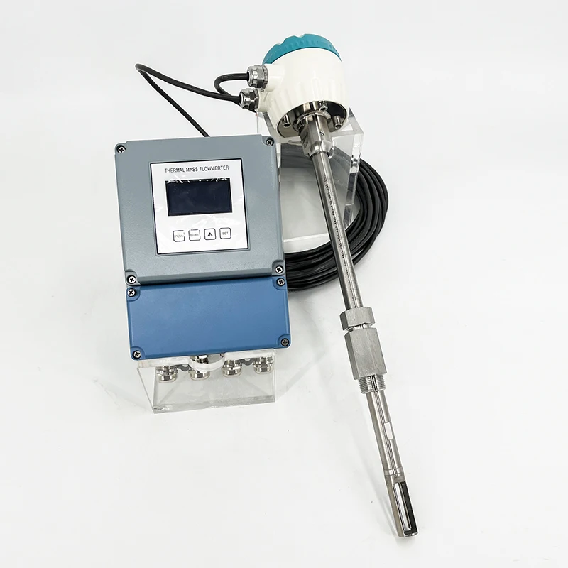 High Accuracy Insertion Type Thermal Gas Mass Flowmeters