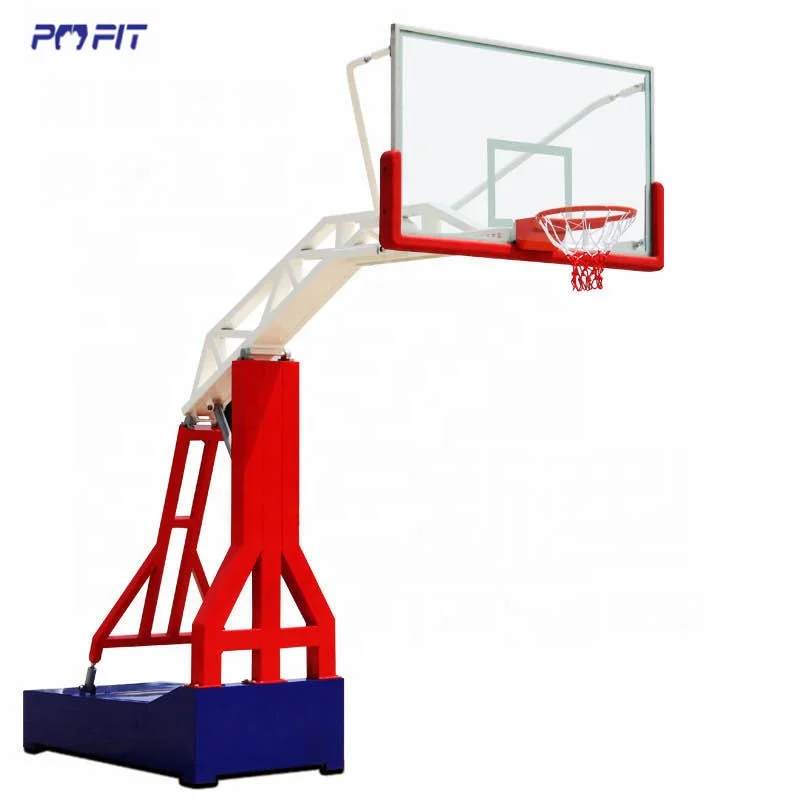 Professional movable height adjustable foldable basketball hoop basketball training system basketball stand