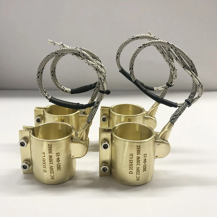 Brass Heating Ring 230V Electric Brass Nozzle Band Heater Copper Heating Mica Ring Band Heater For Extruder