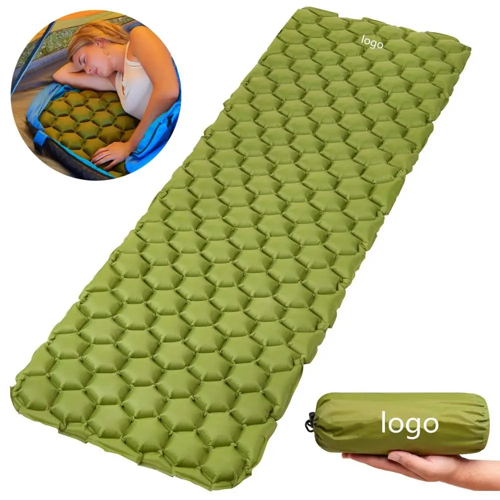 Lightweight Outdoor Hiking Ultralight Sleeping Air Pad, Ultralight Insulated Inflatable Camping Mat Sleeping Pad