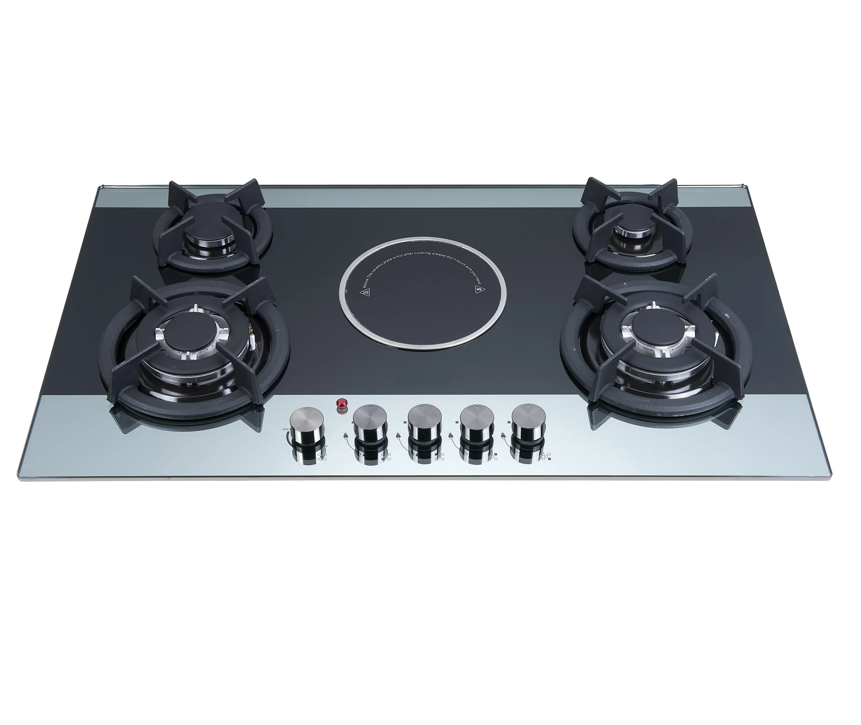 China supplier sales Promotional OEM Design 90cm 201#SS Easy cleaning home kitchen built-in Gas Stove