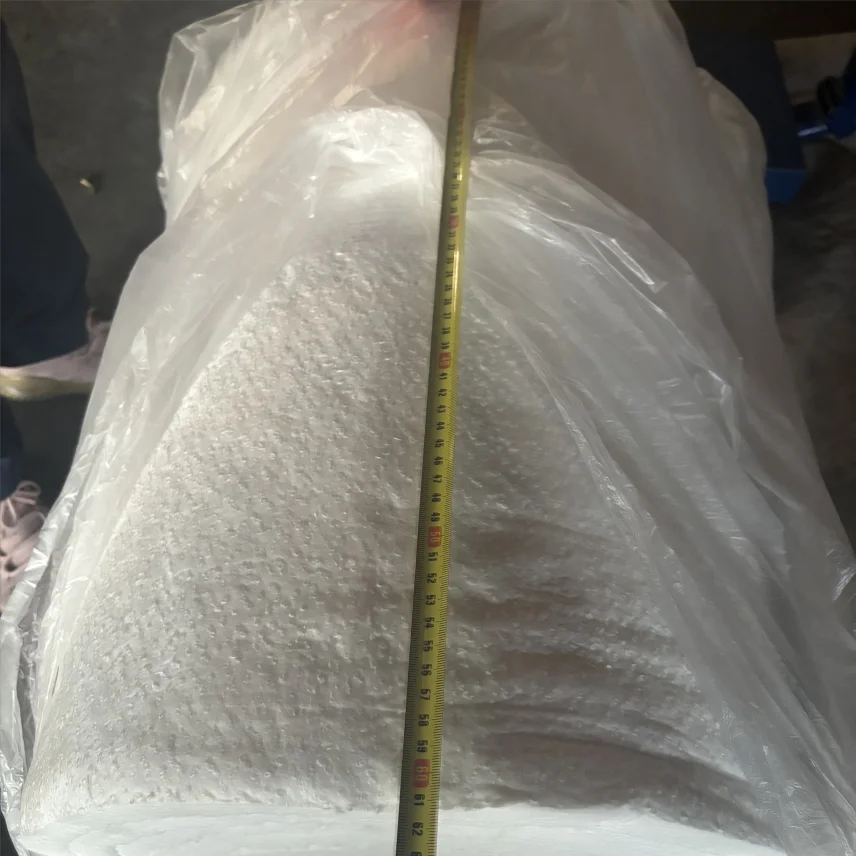 Hot Sale insulation material 40mm thickness ceramic fiber blanket with aluminum foil