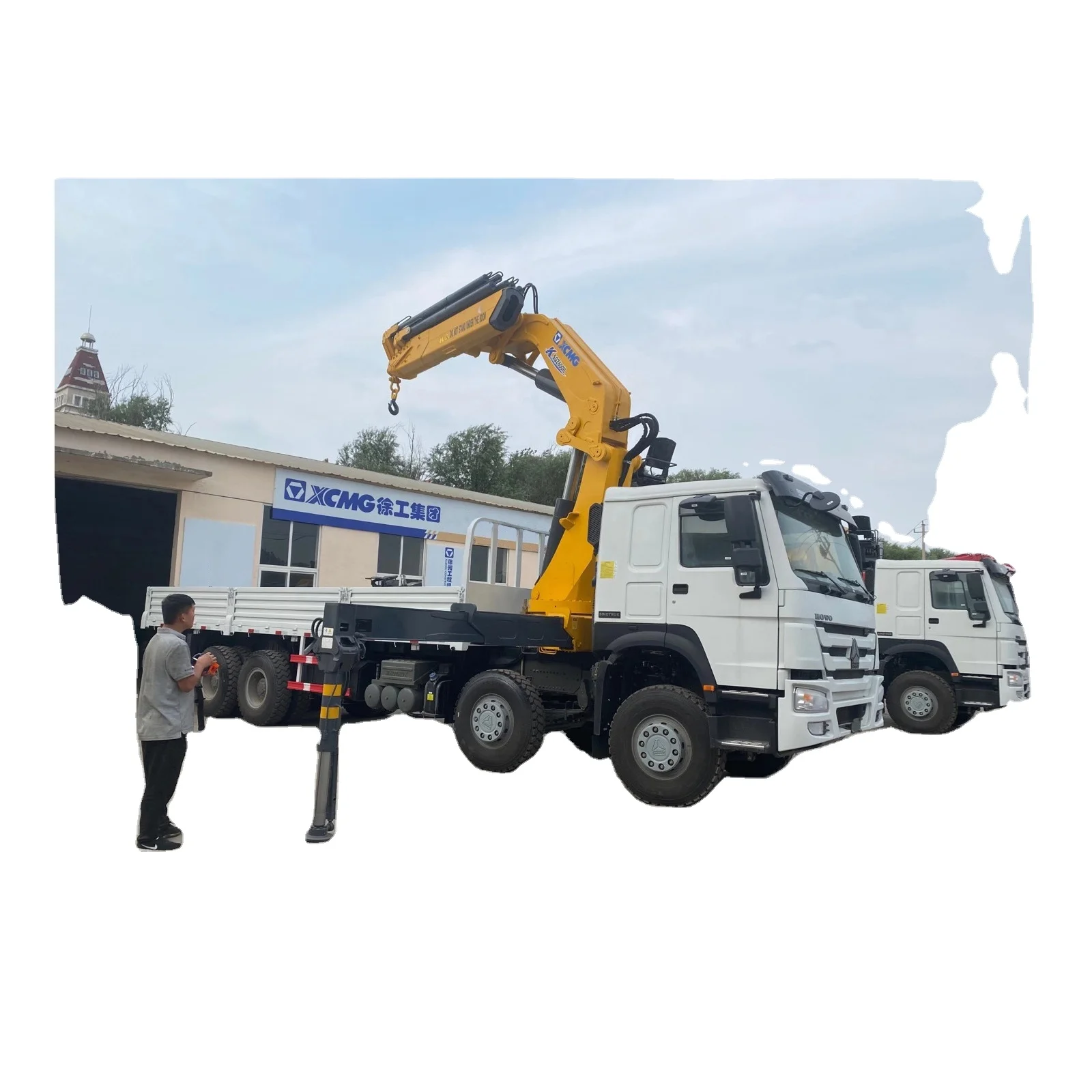 Грузовой автомобиль SINOTRUK HOWO 4x2 6x4 8x4 с 2 3 4 6 8 10 12 16 20 25 30 тонный подъемный кран креплениями
