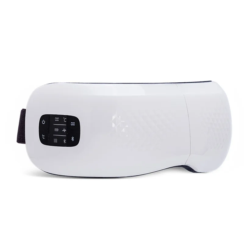 2024 Phenitech Heating Vibration  Remote Control Eye Massager for Eye Relief Adjustable Heating Eye Care Mask with Music