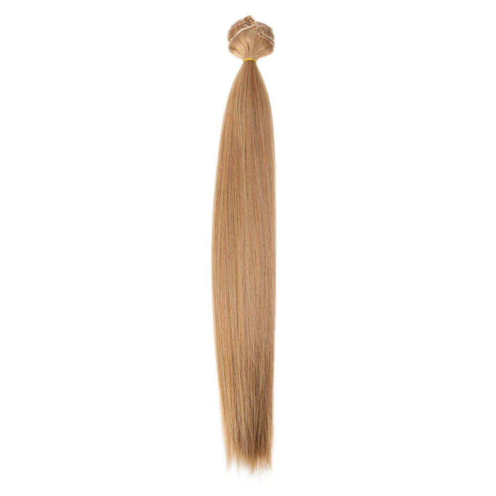 Rebecca top high quality wholesale bundles luxury long straight clip heat resistant fiber synthetic hair extensions for women