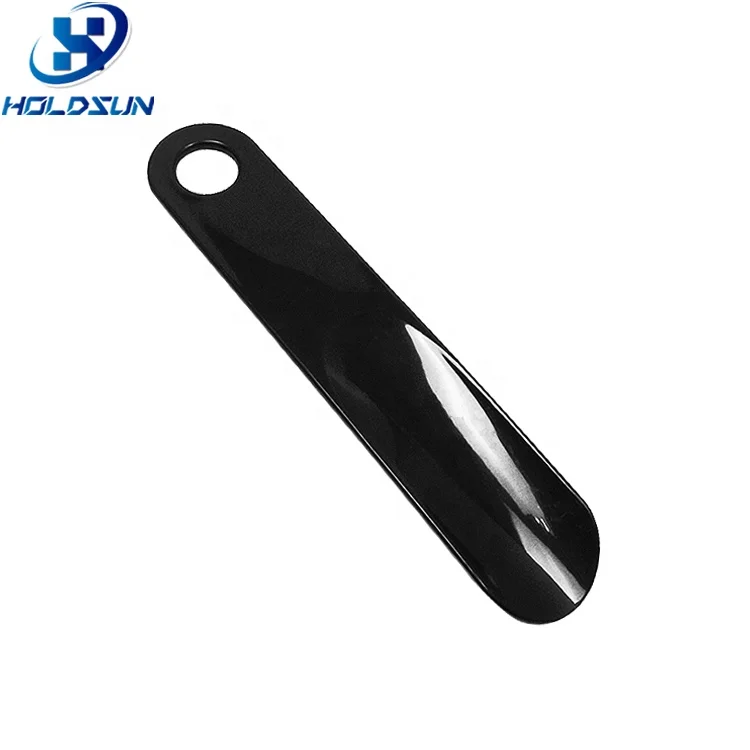 Оптовая продажа мини-размер Ручной Карманный пластиковый рожок для обуви с подвесным отверстием