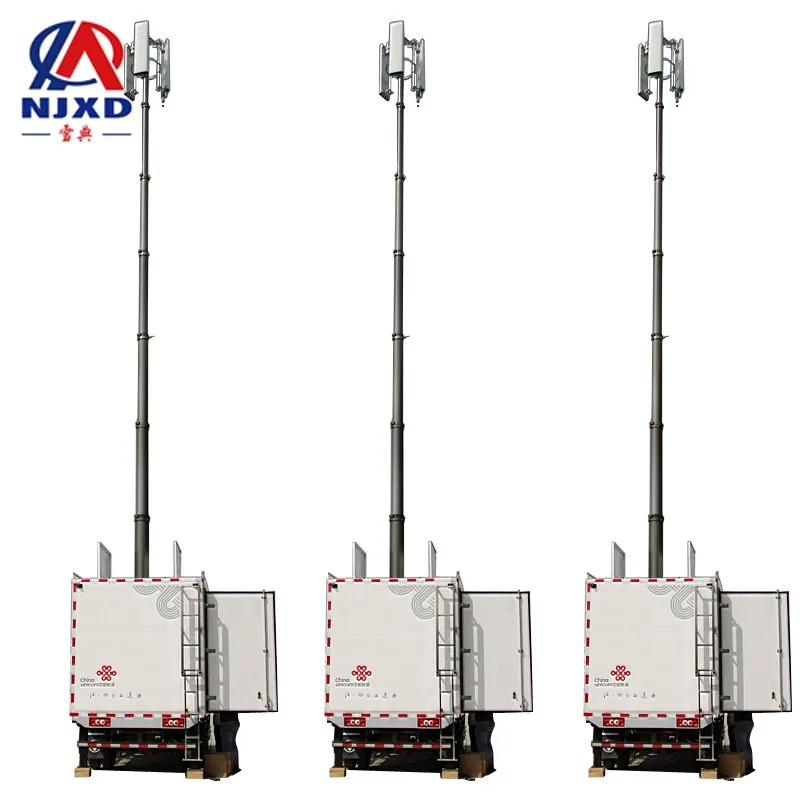 XD1553 Automatic telescopic rod with emergency communication base station reversible