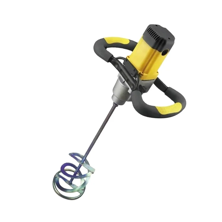 KINTY New Design Electric and Ergonomic Hand Plaster Mixer  Easy to Control Low Noise Industrial Paint Mixing Machine