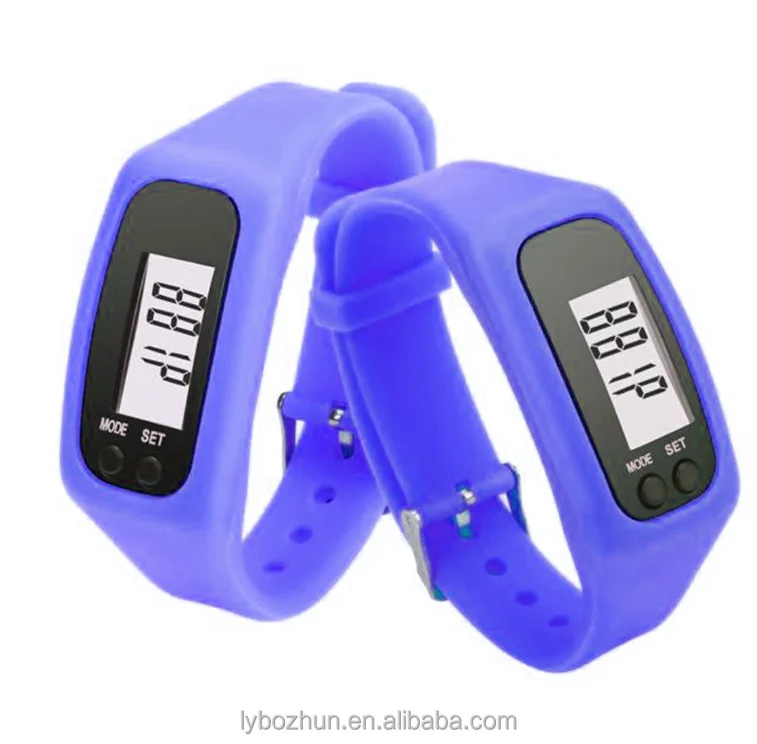 
Fashion Digital Run Step Walking Distance Calorie Counter Bracelet LED Pedometer Watches 