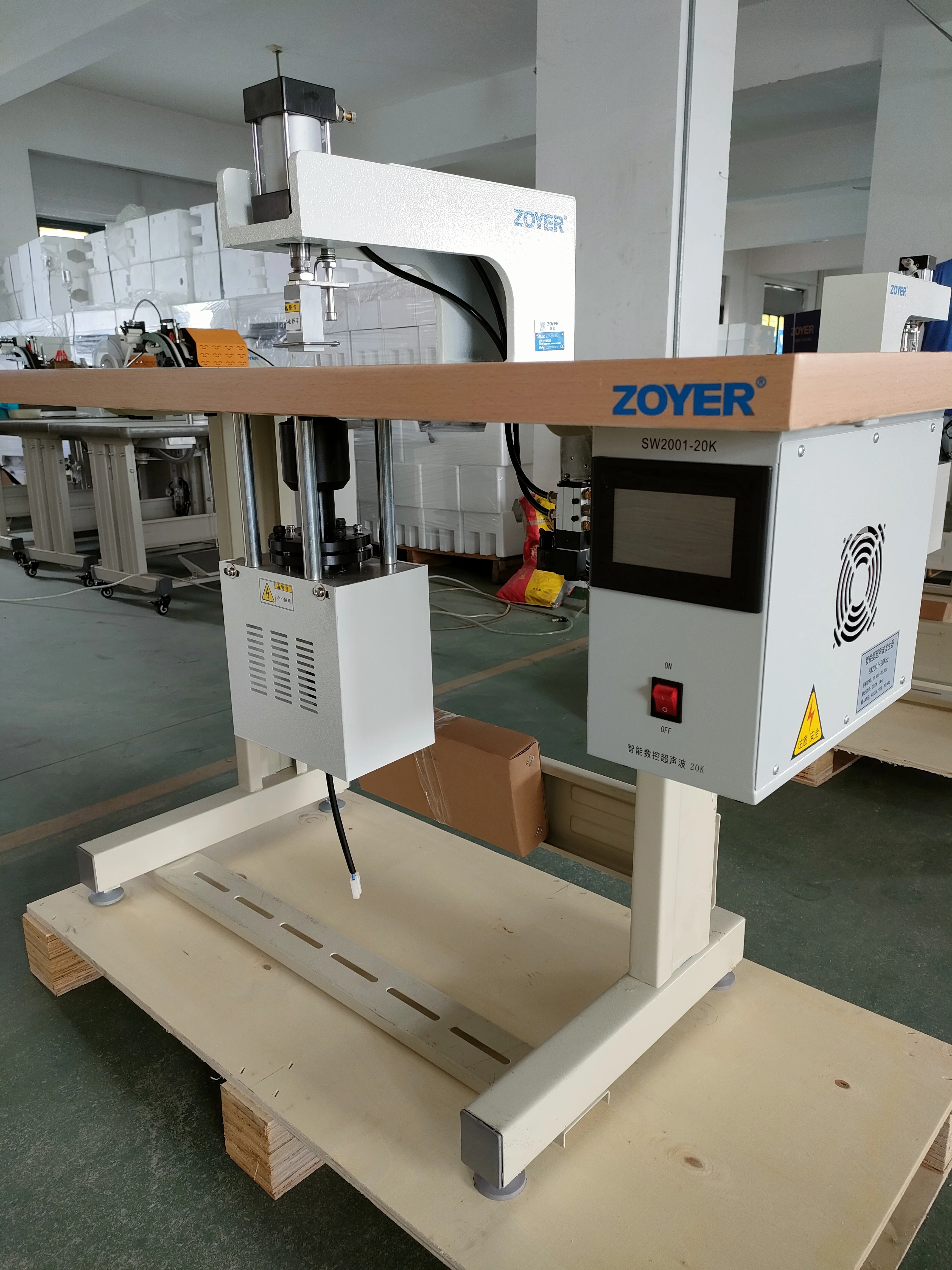 ZY-CSB400 ультразвуковая машина запечатывания нетканый мешок ручка точечная сварочная