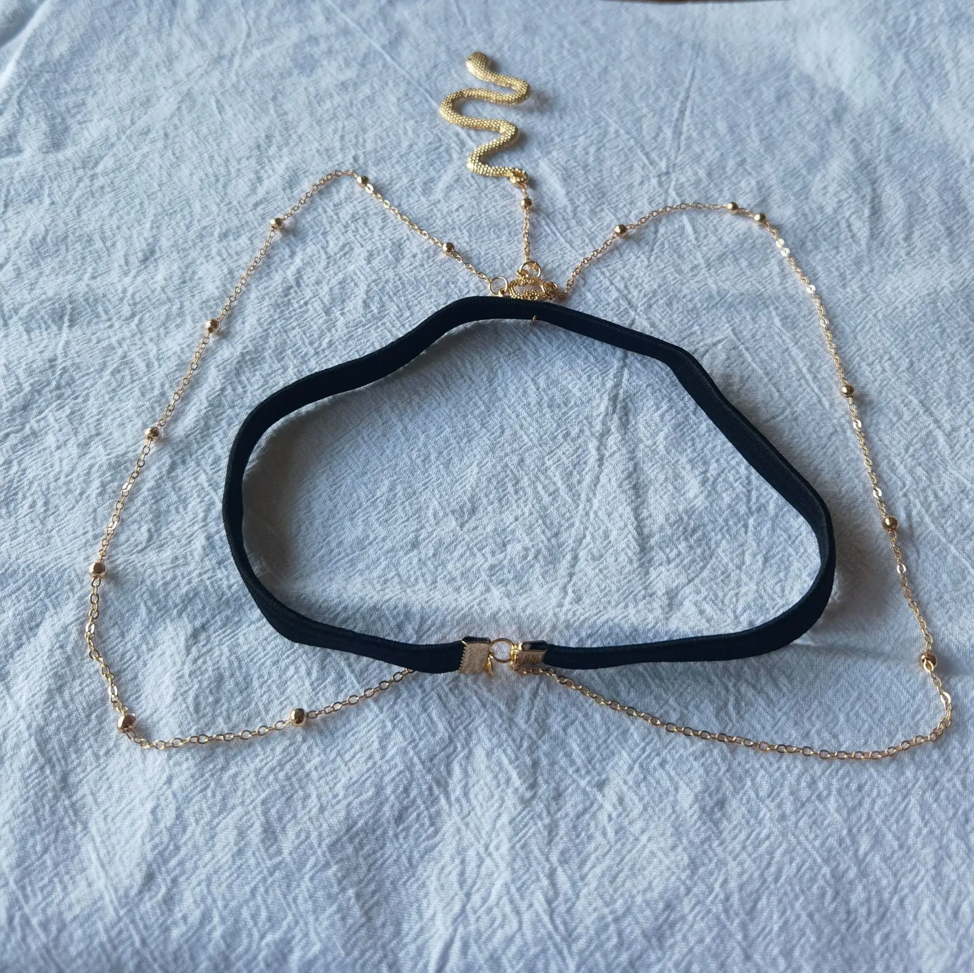 Hot selling Leg Chains Sexy Women Personality Snake Pendant Thigh Chain